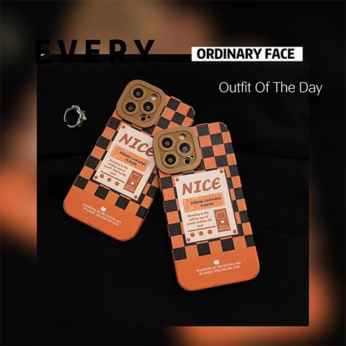 Label-Muster-Telefon-Fall